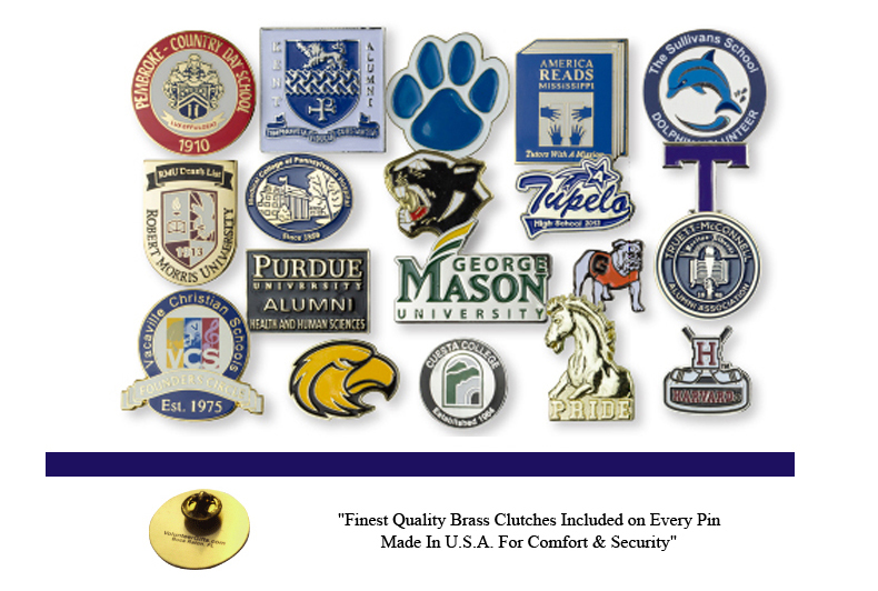 School Pins -- Years & Hours